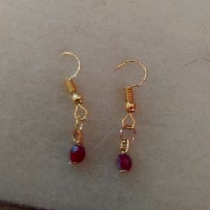 Garnet earrings